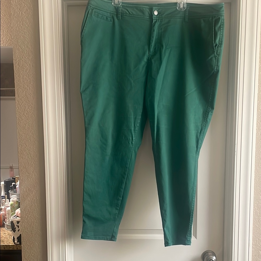 41 Hawthorn Teal Straight Leg Pants